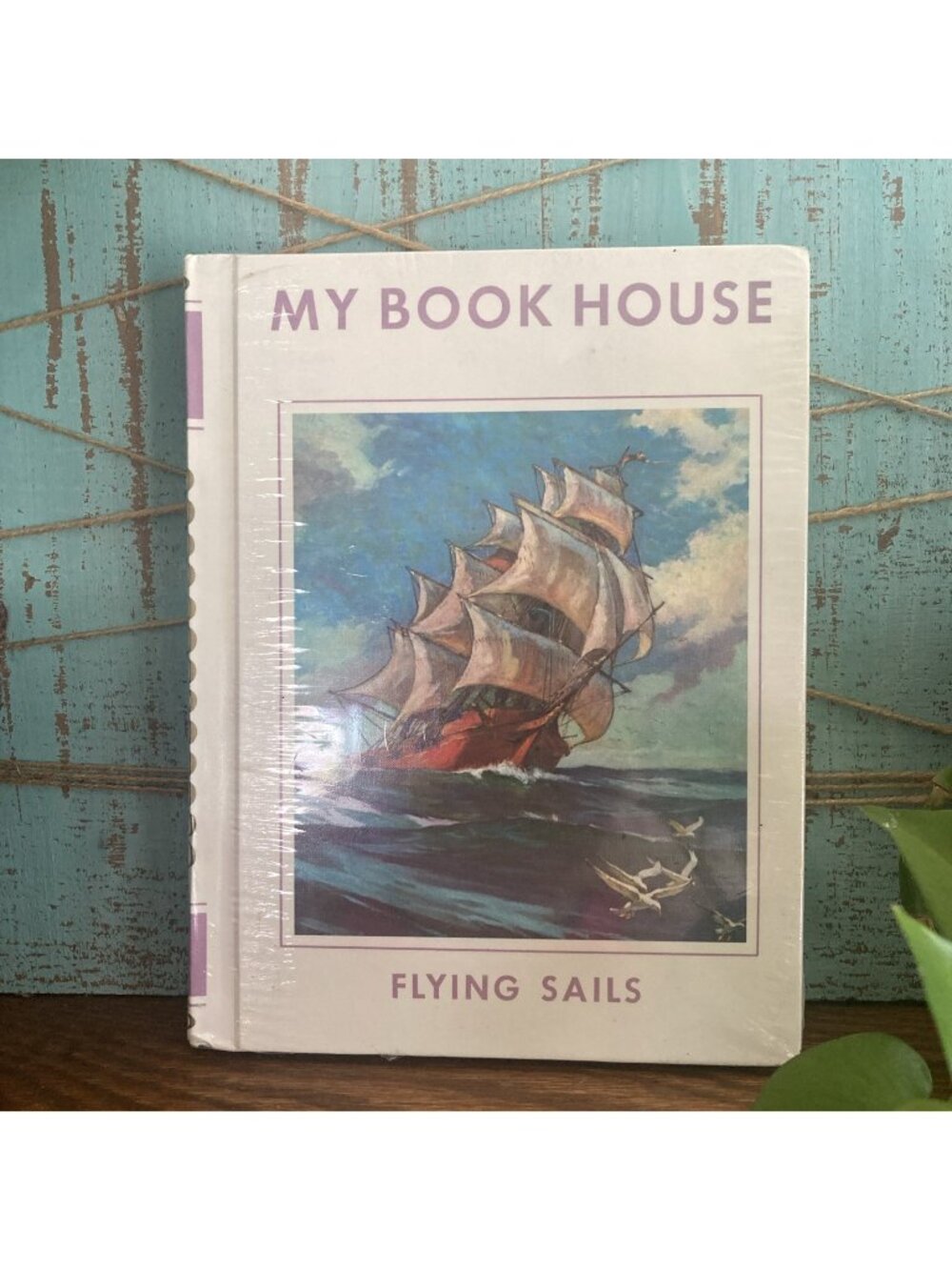 My Book House #8 "Flying Sails " Hardcover Book 1971 Sealed 2003 Reprint READ